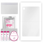 apgo Ultra Clear Protective Skin Sticker for the back compatible with Teclast P20HD, Wrap Film, Hydrogel Film, Flexible, Soft TPU with positioning lay