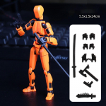 13 sujungtų judančių veiksmo figūrėlių Formos keitimo robotas 3D atspausdintas manekenas personažas Surink žaislus Tėvams ir vaikams Žaidimas Vaikams Dovanos Slėgį mažinantis žaislas