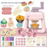 Plastilino formavimo molio modeliavimas spalvotų molinių makaronų tortų rinkinys Formavimo molio lavinamieji žaislai berniukams mergaitėms Dovana