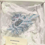 1vnt rožinės mėlynos spalvos skystos metalinės kriauklytės plaukų žnyplės, skirtos mergaičių galvos apdangalai