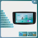 9 colių Carplay 4G 2 Din Android 13 automobilio radijas, skirtas Fiat Linea 2012&ndash;2015 Fiat Punto EVO Multimedijos vaizdo grotuvas Navi GPS DSP WIFI i&scaron;manusis ekranas P1 4Core 1G 32G AI