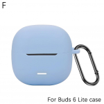 Tinka Xiaomi Redmi Buds 6 Lite Multicolour Cover ausinėms vandeniui atsparioms silikoninėms ausinėms S S2X8 Sky blue-For Redmi Buds 6 lite