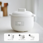 220V 2,5L Buitinė elektrinė tro&scaron;kinimo puodas ko&scaron;ės desertas kūdikių maistui virimo puodas Multi Cooker Lėtas tro&scaron;kintuvas 220V