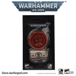 Starforged Star Casting Warhammer 40K periferinis kum&scaron;tis of Empire Space Wolf Gray Knight Pure Mark