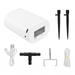 Automatic Drip Irrigation Home Sprinkler System with Rechargeable Battery for Flowers and Plants Watering Kit