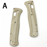 1 pora &bdquo;Micarta&ldquo; medžiagos sulankstomų peilių rankenų, lopų, svarstyklių, rankenų, skirtų &bdquo;Bugout 535&ldquo; peiliams, &bdquo;pasidaryk pats&ldquo; gamybos priedų koto dalis A