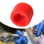 Body art Grip Cover Pen Sleeve Accessory Resilient Machine Marking Handle juoda