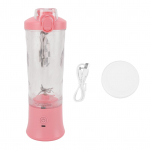 Ne&scaron;iojamas mai&scaron;ytuvas 600ml 2 režimai 150W 18000 aps./min USB įkraunamas 4000mAh baterija Sandarus dangtelis Mini L balta
