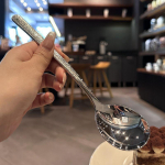 Nerūdijančio plieno druskos cukraus &scaron;auk&scaron;telis espreso &scaron;auk&scaron;telis arbatai desertui pagardų &scaron;auk&scaron;telis valgomojo stalo įrankiams namams ir restoranui 18.5x3.5cm