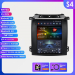 Ossuret Android automobilio radijas Kia Sorento 2002 - 2006 m. Multimedijos stereo sistema 9,7 colio vertikalus ekranas Carplay Android Auto I&scaron;manusis grotuvas Navi GPS WIFI S4 8Core 4G 32G