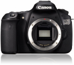 Canon skaitmeninis refleksinis fotoaparatas EOS 60D korpusas juodas EOS60D vieno objektyvo juoda