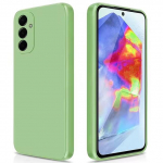 Dėklas Samsung A55 5G Dėklas Samsung Galaxy A55 A54 A 55 5G Vir&scaron;elis Funda TPU Dėklai Smūgiams Atsparus Skystas Silikonas Mink&scaron;tas Vir&scaron;elis Samsung A55 5G žalia
