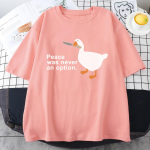 Ramybė niekada nebuvo i&scaron;eitis Kawaii Juokingi spausdinti moteri&scaron;ki mar&scaron;kinėliai Cool Street mar&scaron;kinėliai Mink&scaron;ti kvėpuojantys mar&scaron;kinėliai Vintažiniai mar&scaron;kinėliai su i&scaron;kirpte S