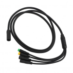 Dviračio variklio konversijos kabelis Vandeniui atsparus 1 i&scaron; 4 Vidutinio pavaros variklio ilginamasis laidas BAFANG BBS01