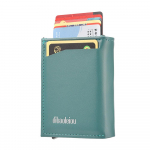 ID kortelės laikiklis automati&scaron;kai i&scaron;stumia vyri&scaron;ką kortelių dėklą tris kartus sulankstoma kasdieninė moteri&scaron;ka mini piniginė