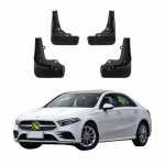 4 vnt. Automobilio purvasargiai, purvasaugiai, purvasargiai, automobilio purvasargiai, suderinami su Mercedes-Benz A klasės Sport 2019 2020 BC-39 juoda