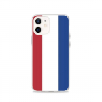 iPhone dėklas - Nyderlandų vėliava - Lankstus - Daugiaspalvis - Suderinamas su iPhone 12 - Vertikalus