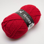 Pelote de laine Leader 099 Rouge raudona