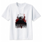 TOKYO GHOUL mar&scaron;kinėliai Vyri&scaron;ki japoni&scaron;ki anime mar&scaron;kinėliai, vyri&scaron;ki KANEKI KEN print mar&scaron;kinėlių vir&scaron;us XL