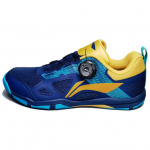 Li-Ning Universalūs Paprasti Patvarūs Kvėpuojantys Funkcinio Treniruočių Žemi Batai Stalo Teniso Bateliai Unisex Batai Senovės Metodo-Auksinio Ežero Mėlynumo APPV017-1 37