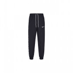 Nike Nsw Swoosh Vidutinio juosmens Laisvo kirpimo Sportinės kelnės Vyri&scaron;kos apatinės dalys Juodos CD0422-010 M