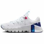 Nike Free Metcon 5 Balti Vandens Mėlynumo Moteri&scaron;ki Sportbačiai Fierce-Pink Giliai Karali&scaron;ki Mėlynumo DV3950-103 37.5