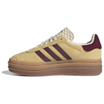 adidas Moteri&scaron;ki Gazelle Bold Beveik Geltoni Bordo spalvos Moteri&scaron;ki Kedai Wonder-White IF5937 40⅔