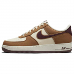 Nike Air Force 1 07 LV8 Notebook Doodle Pack - &Scaron;viesiai Briti&scaron;kas Tan Vyri&scaron;ki Kedai Ruda Kokoso Pieno Guma-Tamsiai Ruda FQ8713-200 42 white