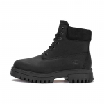 Timberland kvėpuojantys, vandeniui atsparūs, patogūs, apvaliu priekiu, auk&scaron;ti lauko batai, vyri&scaron;ki batai, juodi A5YMN 41.5
