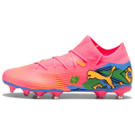 Neymaras jaunesnysis. x Puma Future 7 Match FG AG Copa Am&eacute;rica Paketas Vyri&scaron;ki sportbačiai Pink Sunset-Glow Black 107840-01 44