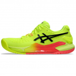 Asics Gel Resolution 9 Paris Moteri&scaron;ki sportbačiai Geltoni Saugiai geltoni Juodi 1042A274-750 36
