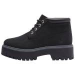 Timberland Stone Street Chukka Patogūs Mink&scaron;ti Ankle Boots Moteri&scaron;ki Batai Juodi TB0A5REN015 38