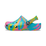 Crocs Classic Clog Marmuruotas Clog Patogūs Laisvalaikio Clog'ai Vaikams klumpės Mėlyni 207002-4SM 37-38