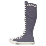 Converse All Star Patogūs Auk&scaron;ti Drobės Sportbačiai Unisex Sportiniai Bateliai Violetiniai A12762C 35