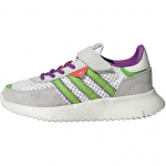Adidas Originals Retropy F2 Cf El Patogūs Mink&scaron;ti Patvarūs Žemi Laisvalaikio Batai Vaikams Laisvalaikio Batai Balti JR7997 28.5