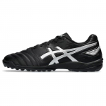 Asics Ds Light Club Patogūs Laisvalaikio TF (Guminiai kniedės) Smūgius sugeriantys patvarūs futbolo bateliai Unisex futbolo bateliai Juodi Balti 1103A112-001 41.5