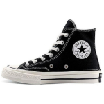 Converse Chuck 70 Hi Patogūs, neslystantys, ilgaamžiai, auk&scaron;tu aulas, drobės, unisex sportbačiai, juodi A162050C 36