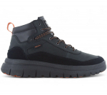 PALLADIUM Pallaflex Cuff M - Herren Sneaker-Boot Stiefel Schuhe Leder Schwarz 09509-008-M ORIGINAL EU 42 UK 8 juoda
