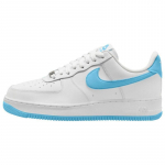 Nike Air Force 1 Low '07 Balti Mėlyni Aquarius Sneakers FQ4296-100 40.5