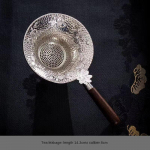 Metalinio tinklelio arbatos sietelis nerūdijančio plieno filtro sietelis arbatos indas Nėriniai arbatos nutekėjimas Naudingi arbatos užpiltuvai Virtuvės priedai