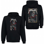 METALLICA Grupė Roko Tamsus Vėjas Gobtuvėlis Vyri&scaron;kas Gatvės Hip Hop Vir&scaron;utinis Drabužis Patogus Megztinis su Gobtuvu Ruduo/Žiema Asmeni&scaron;ki Vyri&scaron;ki Drabužiai S