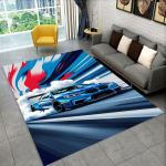 3D E36 lenktyninio automobilio motociklo kilimas kilimas svetainei miegamojo dekoras, vaikai žaidžia neslystantis dekoravimas sofai durų kilimėlis dovana 60x90cm( 23x35in )