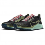 Nike React Pegasus Trail 4 Juoda Aligatoriaus Mėtinė 2022 - DJ6158-004 EU 41 juoda
