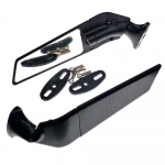 cnc high quality Motorcycle Swivel Wing Multi-angle Adjustable Rotating Mirrors for Suzuki GSXR1100 GSX250R GSX650F GSX juoda