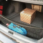 70*70 cm automobilio bagažinės tinklelis, tinklelis, tinklelis, elastingas nailonas, galinis užpakalinis krovinio bagažinės laikiklis, bagažo tinklo laikiklis, automobilis 70 x 70 cm- 1 layer