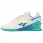 Reebok Legacy Lifter 3 'Chalk Unleashed Green Blue' sportbačiai 100201520 42.5