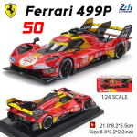 Bburago 1:24 Ferrari 499P #83#51 330 488 250 FXXK 458 Metalinis Transporto priemonės Automobilio Modelis Žaislų Kolekcija Dovana Daugybė Stilių Pasirinkti