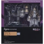 Figma 3 Stiliaus Attack on Titan Anime Shingeki no Kyojin Žvalgybos Legionas Levi Dėžėje PVC Veiksmo Figūrėlės Modelis Žaislas Dovana no box