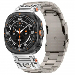 Titano prabangus dirželis Samsung Galaxy Watch Ultra 47mm, be tarpų, grandinėlės apyrankė Galaxy Ultra 47MM dirželio pakeitimo priedai Galaxy Watch Ultra