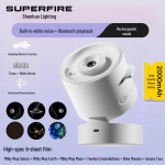 SupFire LED žvaigždėto dangaus projektorius su &bdquo;Bluetooth&ldquo; garsiakalbiu